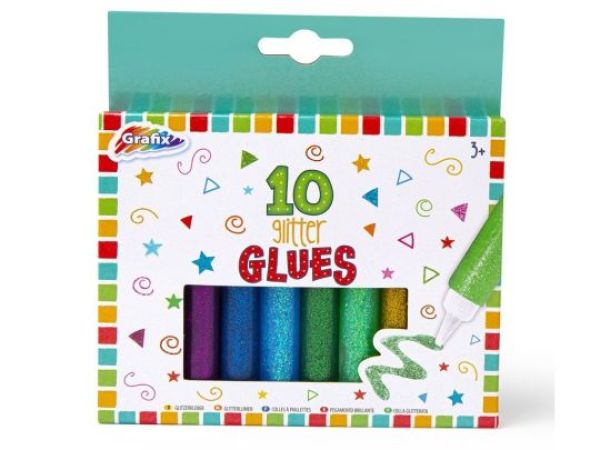 Glitter Glues 10pk