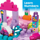 Mega Bloks Build 'N Learn Table - Pink