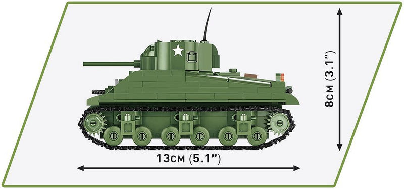 Cobi Sherman M4A1 Tank