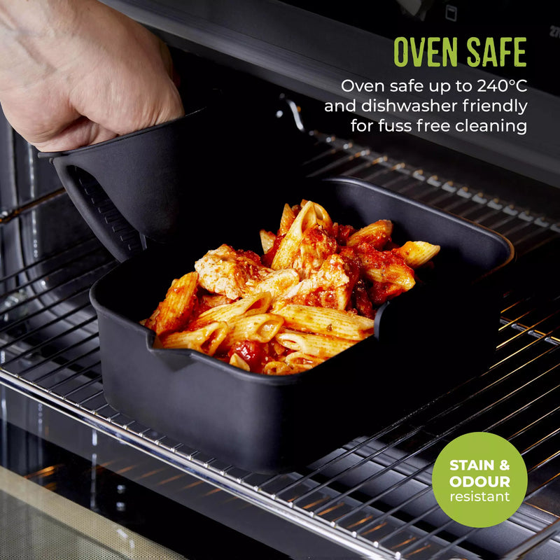Tower Perfect Fit Rectangular Silicone Air Fryer Trays