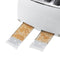 Russell Hobbs Honeycomb 4 Slice Toaster - White