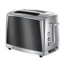 Russell Hobbs Luna 2 Slice Toaster - Grey