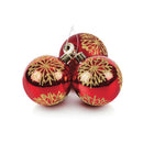 Snowflake Christmas Bauble Cluster Assorted