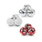 Snowflake Christmas Bauble Cluster Assorted