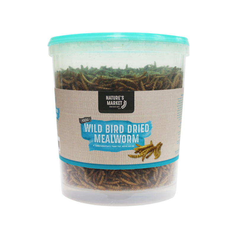 Wild Bird Dried Mealworms 100g