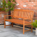 Hardwood 3 Seater Bench