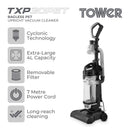 Tower TXP30 Bagless Upright Vacuum Cleaner