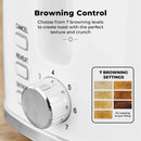 Toaster 2 Slice Sonar White