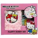 Hello Kitty Fluffy Diary Set