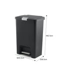 Addis Deluxe Pedal Bin 50L
