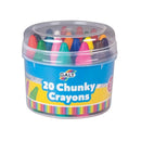 Galt Chunky Crayons - 20 Pack