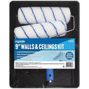 Rapide 9" Paint Roller & Tray Set - 4 Piece