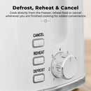 Toaster 2 Slice Sonar White