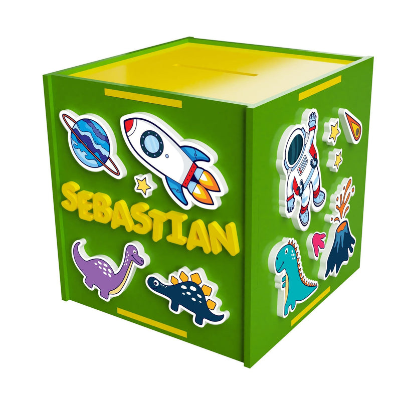 Personalised Money Box - Sebastian