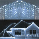Icicle Christmas Lights 240 LED - White