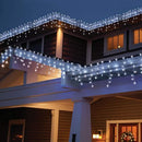 Icicle Christmas Lights 240 LED - White
