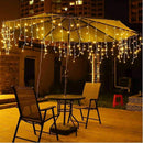 Icicle Christmas Lights 240 LED - Warm White
