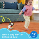 Fisher Price Pets Walk-The-Pup Pug