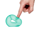 Speks Gump The Memory Gel Stress Ball: Loop - Sea Glass