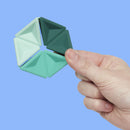 Speks Pivot The Silicone Flexagon - Teal