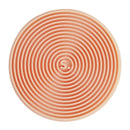 Speks Slabs The Silicone Sensory Sticker - Circle: Groove Orange