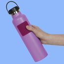 Speks Slabs The Silicone Sensory Sticker - Square: Static Purple
