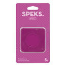 Speks Slabs The Silicone Sensory Sticker - Square: Static Purple