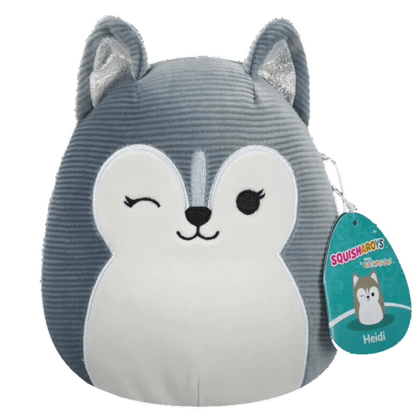 Squishmallows Plush 7.5" - Heidi The Corduroy Grey Husky