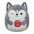 Squishmallows Christmas Plush 7.5" - Heidi the Husky