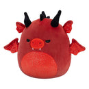 Squishmallows Plush 7.5" - Salami The Red Dragon
