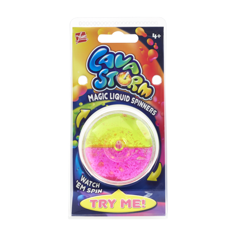 Magic Liquid Lava Spinner Assorted