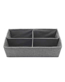 Drawer Organiser/Organiser 4 Section - Grey