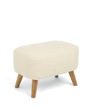 Mamas & Papas Elwood Nursing Chair & Stool - Off-White