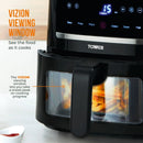 Tower Vortx 4L Space Saver Digital Air Fryer