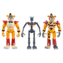 Five Nights At Freddy's Endo Series Action Figure - Glamrock Freddy & Shattered Glamrock Freddy