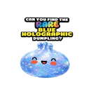 Mystery Squishy Dumpling - Blue Holographic Edition