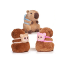 Capybara With Onikuma Backpack Plush Assorted