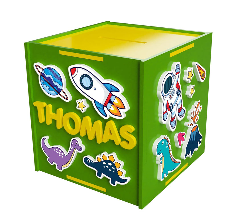 Personalised Money Box - Thomas