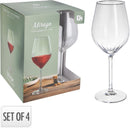 Mirage Red Wine Glasses 500ml 4pk