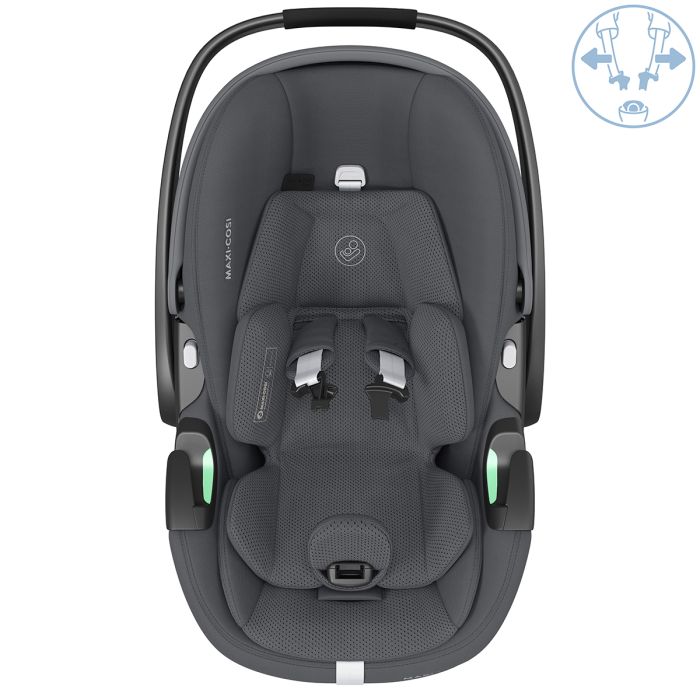 Maxi Cosi Pebble 360 Pro2 iSize - Twillic Graphite