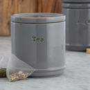 Accents Charcoal Tea, Coffee Sugar Storage Jar Set