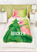 Wicked Glinda & Elphaba Single Duvet Set