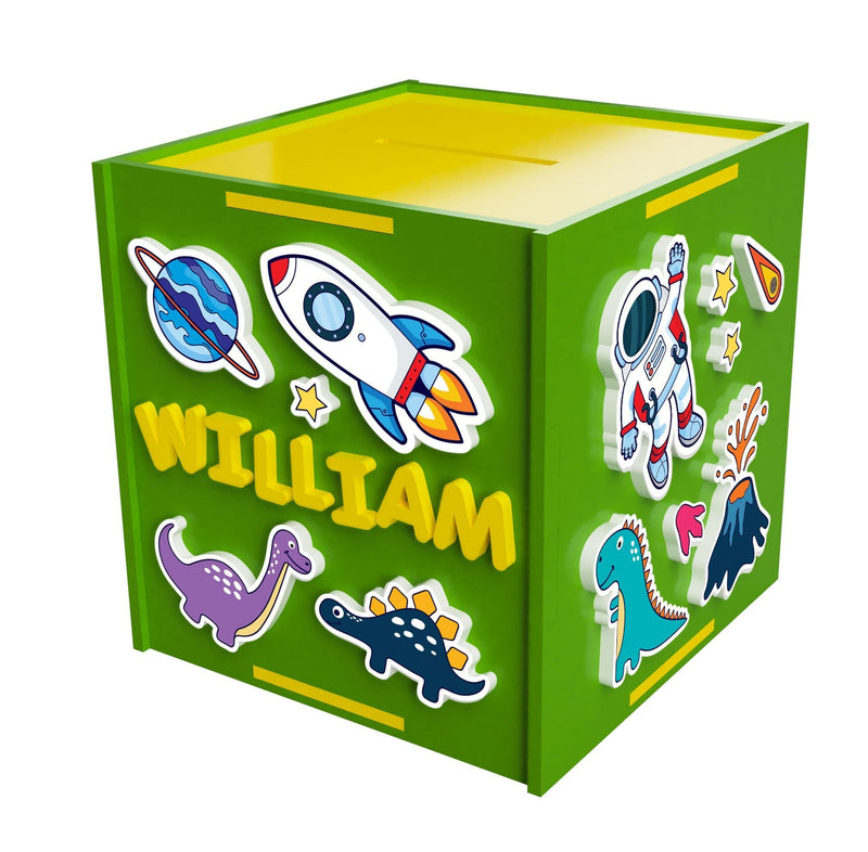 Personalised Money Box - William