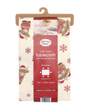 Highland Cow Christmas Tablecloth