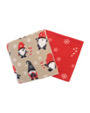 Skandi Gonk Fleece Blanket Throw 2 Pack