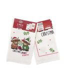 Christmas Kisses Highland Cow Tea Towels 3 Pack