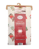 Christmas Kisses Highland Cow Tablecloth 132cm x 178cm