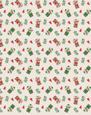 Highland Cow Chirstmas Kisses Fleece Blanket Throw 120x150cm