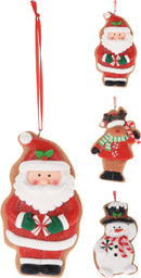 Christmas Character Christmas Tree Decoration Assorted