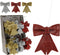 Glitter Bow Hanging Decoration Assorted